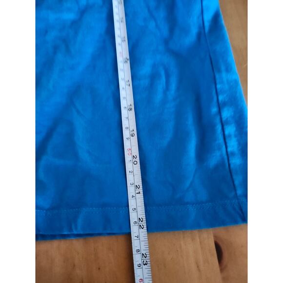 Vintage Blue Ralph Lauren Large Active Embroidered Shield Tee Shirt - Picture 5 of 6